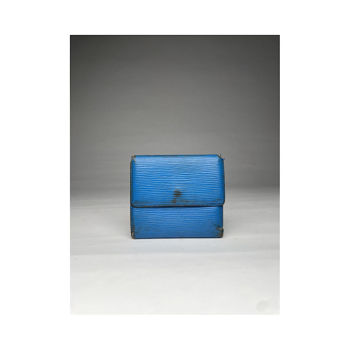 Louis Vuitton Grenelle Blue Leather Wallet image 3