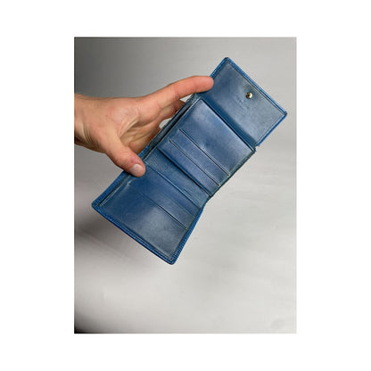 Louis Vuitton Grenelle Blue Leather Wallet image 4