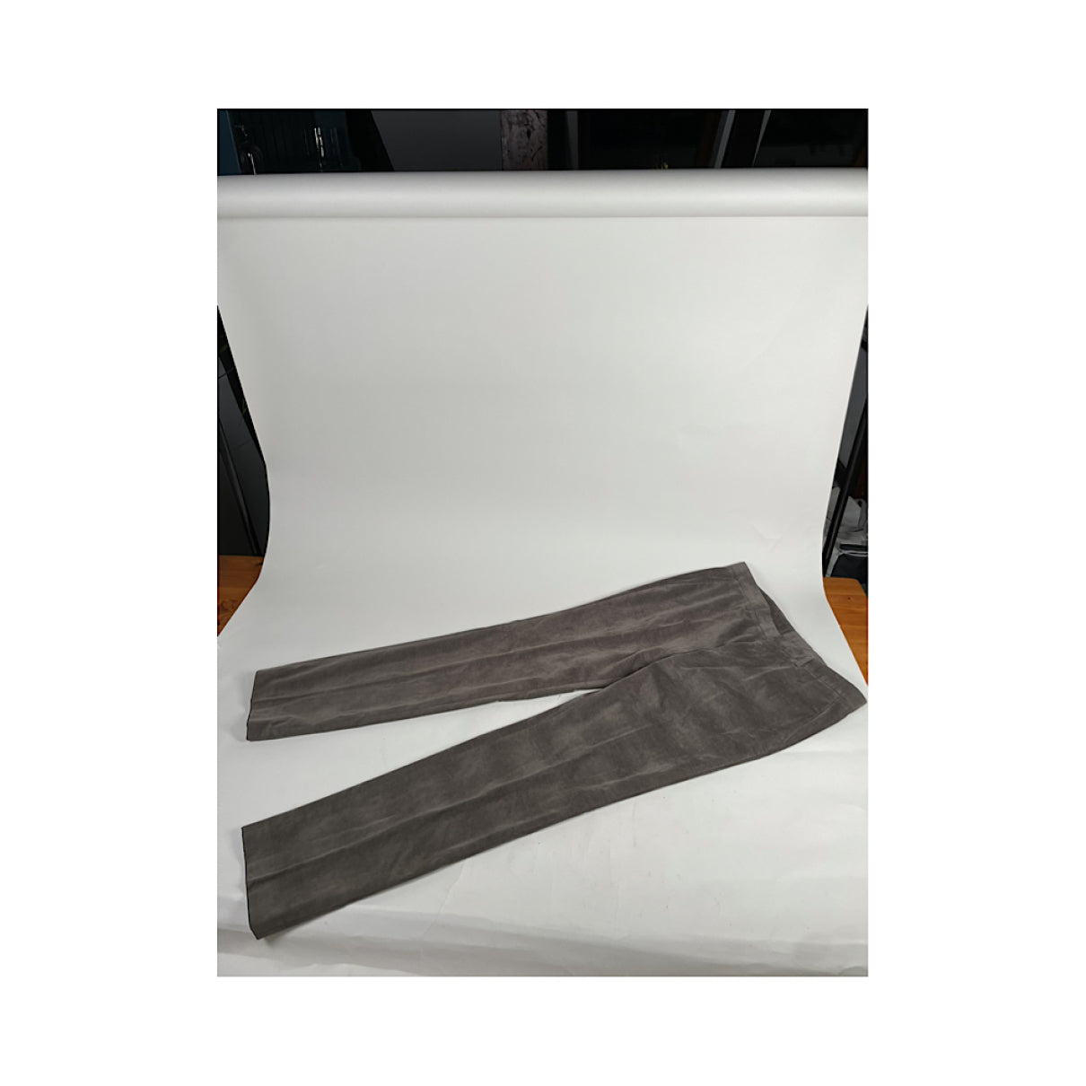 Boss Grey Cotton Trouser image 3