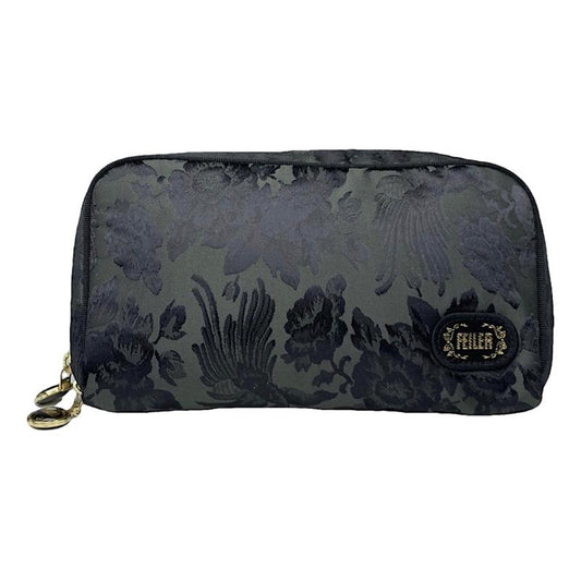 Non Signé / Unsigned Black Polyester Clutch Bag image 1