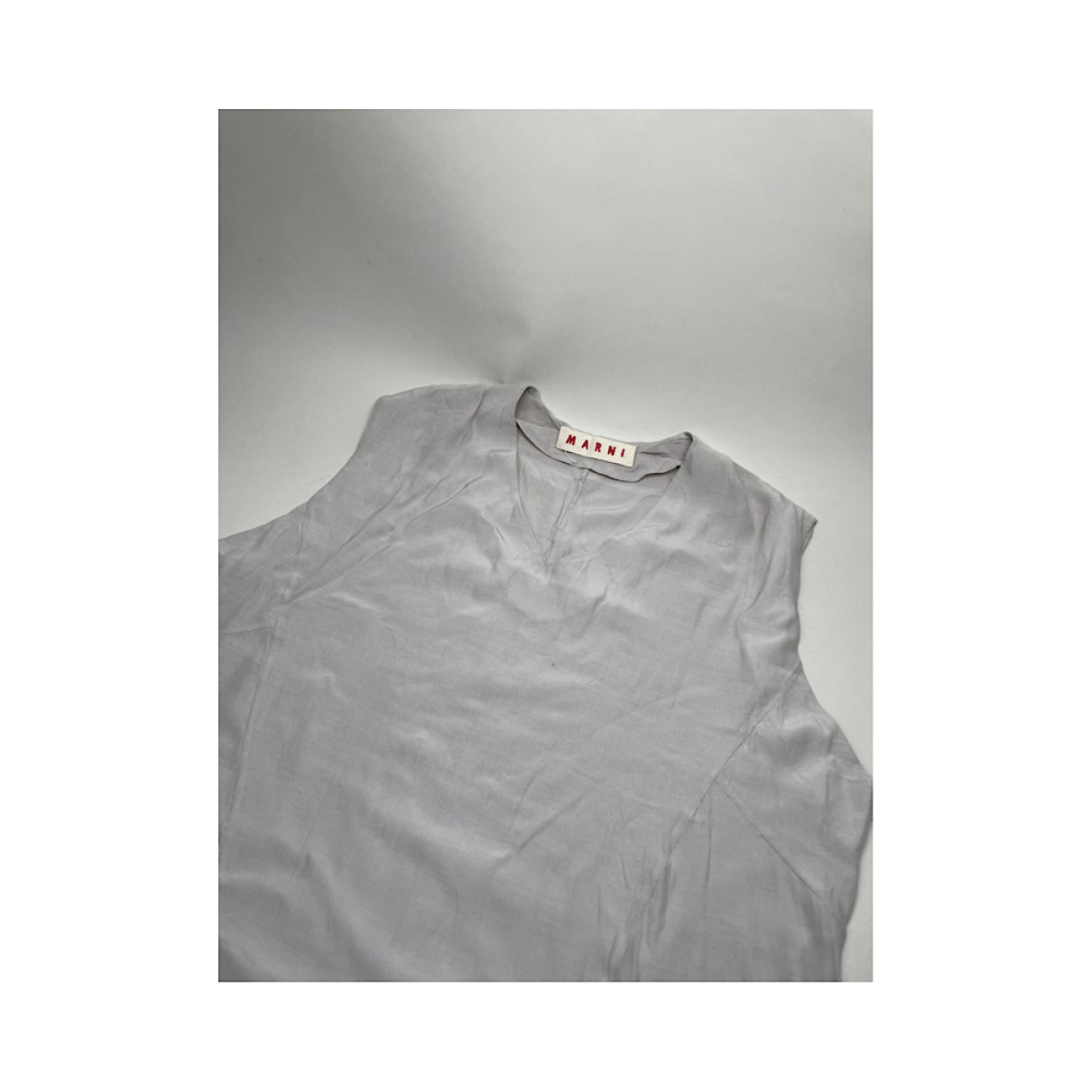 Marni Silver Cotton Dresse image 4