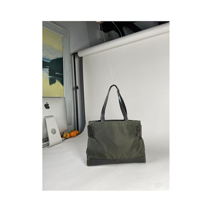 Prada Re-Edition 1995 Green Leather Handbag image 5