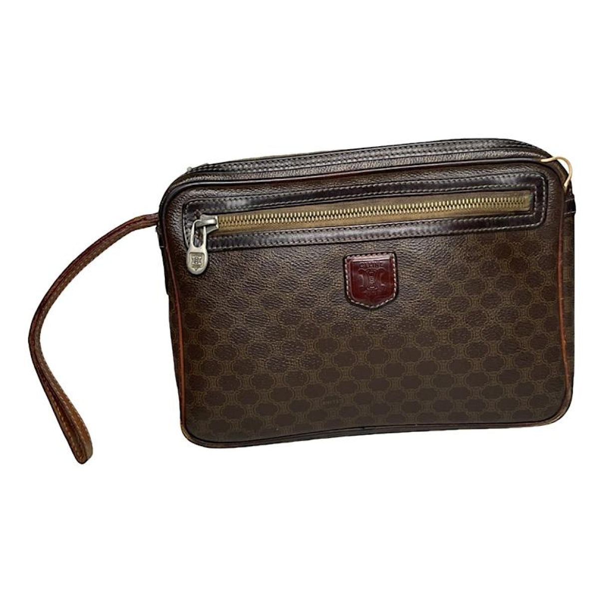 Celine Triomphe Vintage Clutch Bag image 1