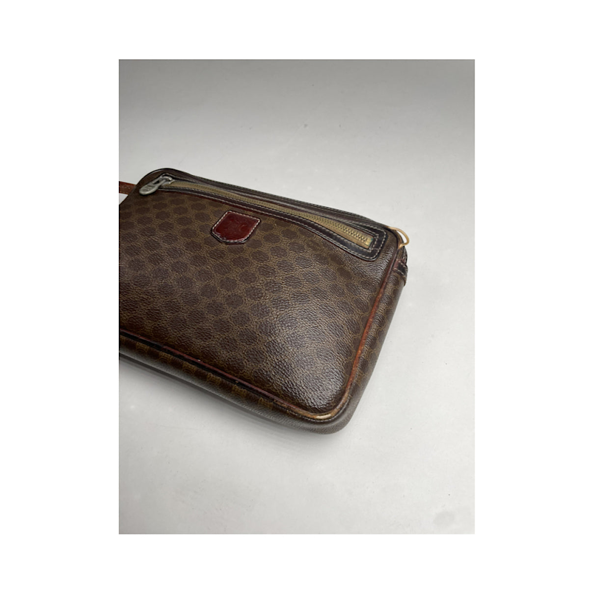 Celine Triomphe Vintage Clutch Bag image 2