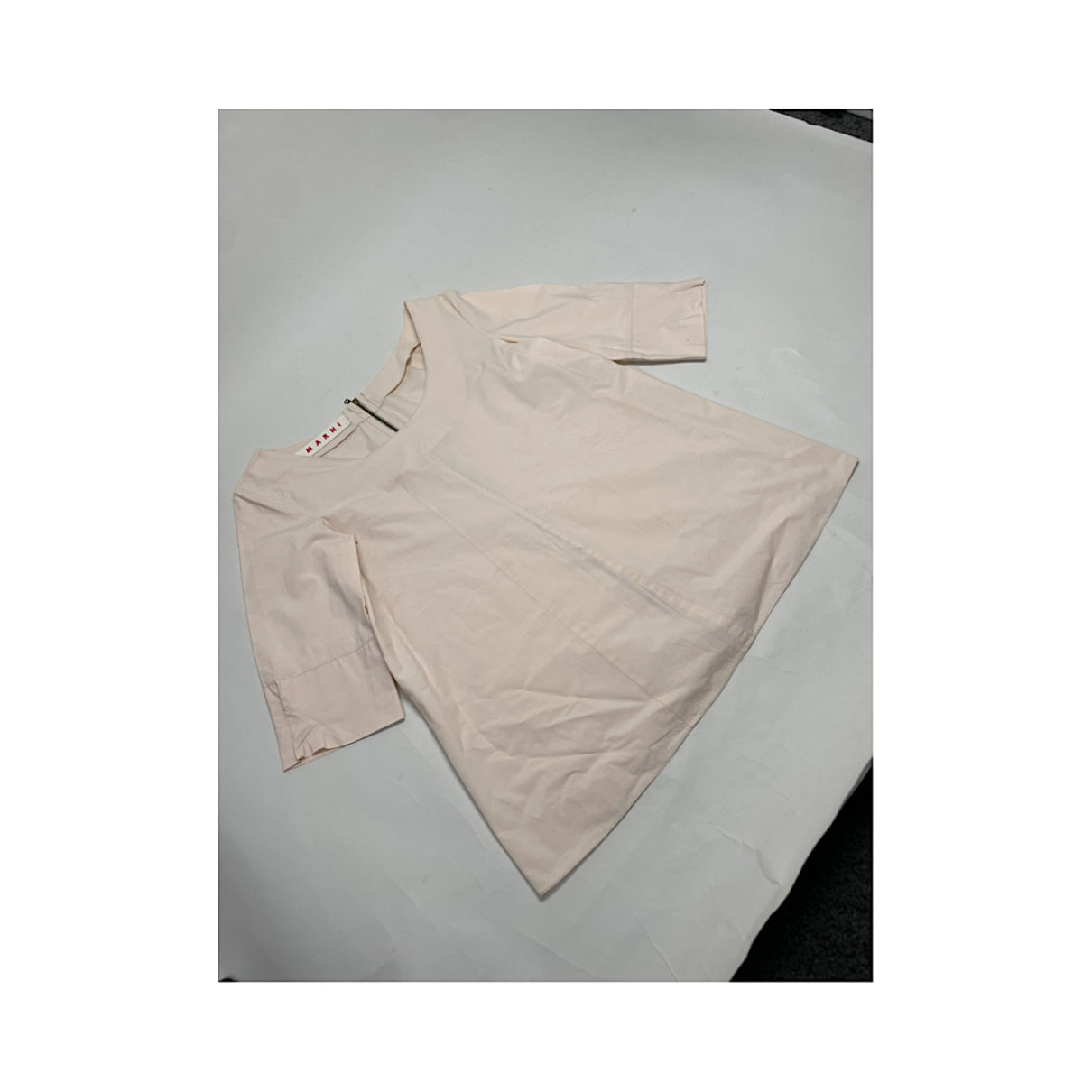 Marni Beige Cotton Top image 3