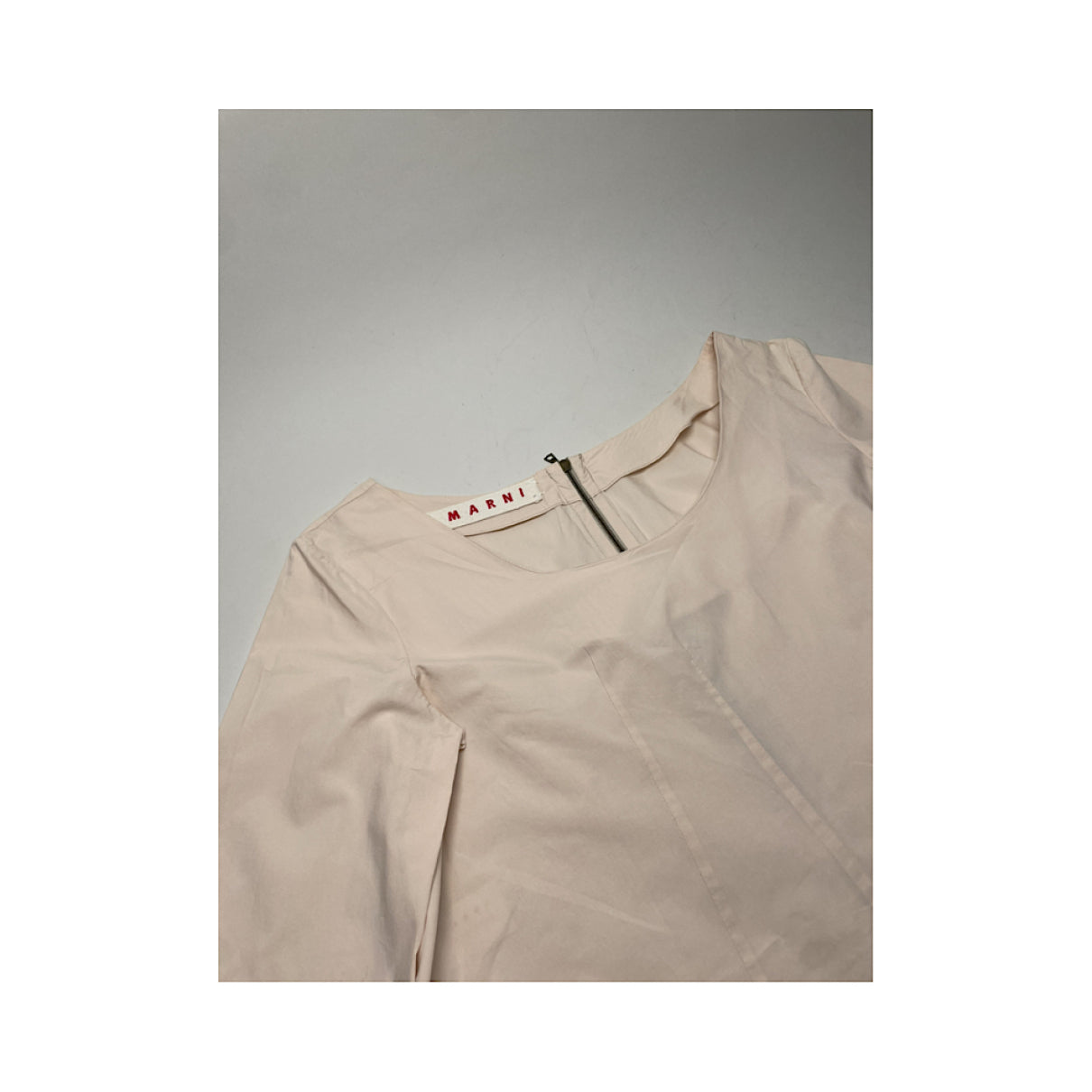 Marni Beige Cotton Top image 4