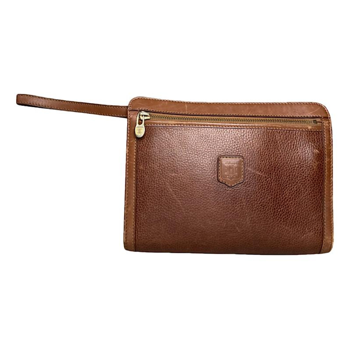 Celine Triomphe Vintage Clutch Bag image 1