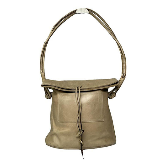 Jil Sander Beige Leather Handbag image 1