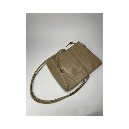 Jil Sander Beige Leather Handbag image 4