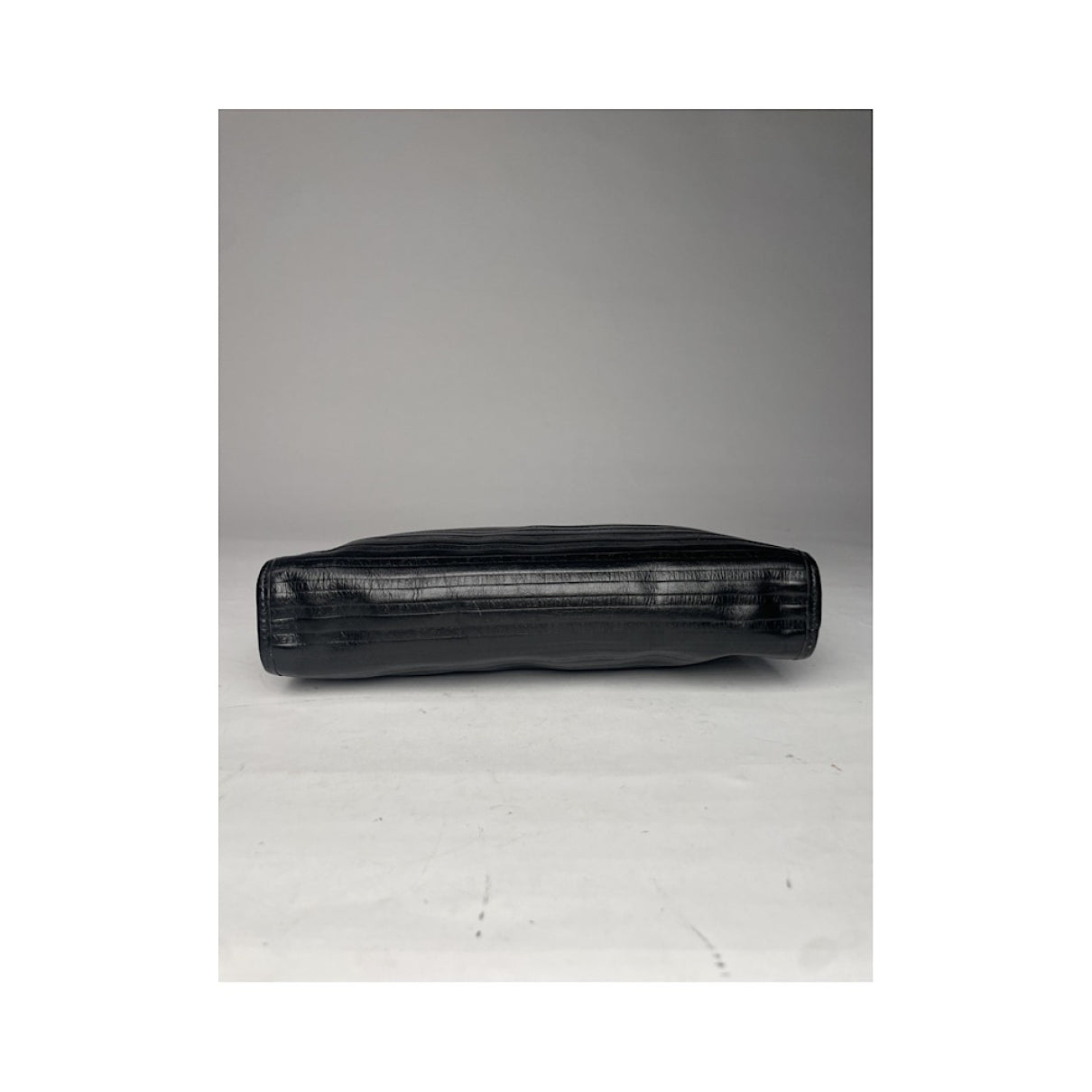 MARIO VALENTINO Black Leather Clutch Bag image 2