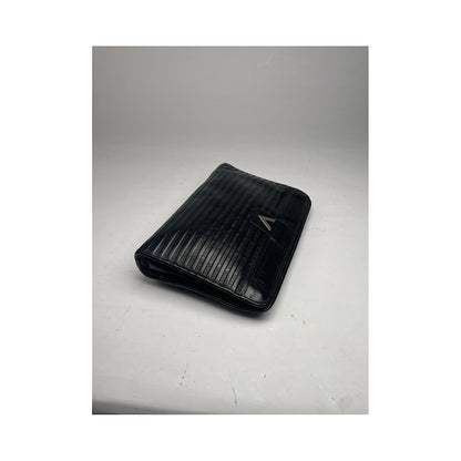 MARIO VALENTINO Black Leather Clutch Bag image 3