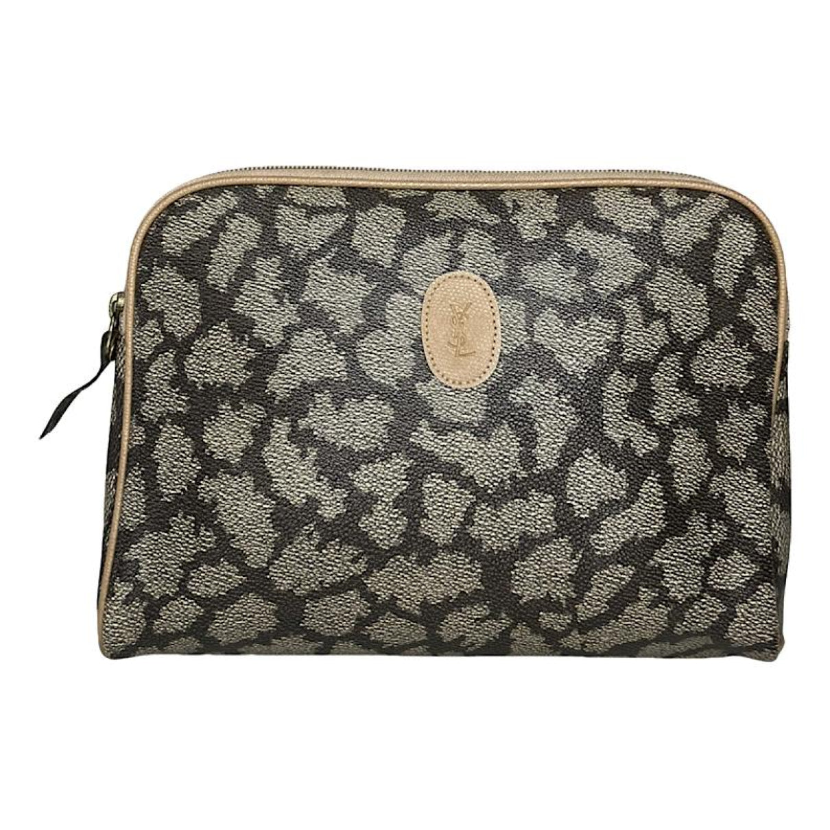 Yves Saint Laurent Black Leather Clutch Bag image 1