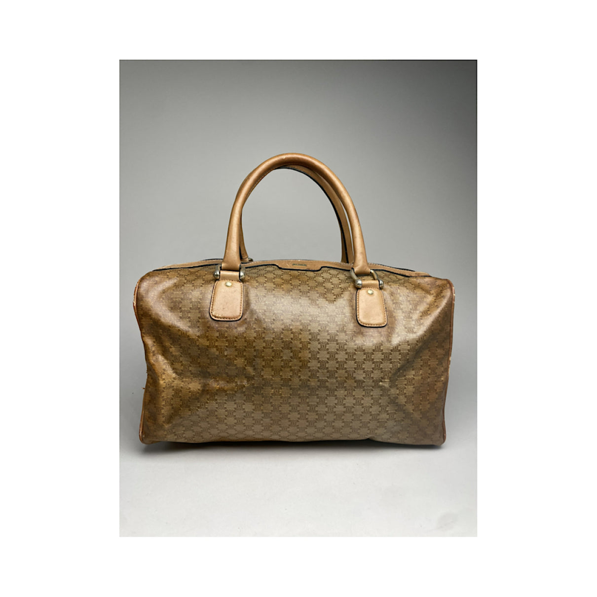 Celine Tabou Brown Leather Handbag image 2