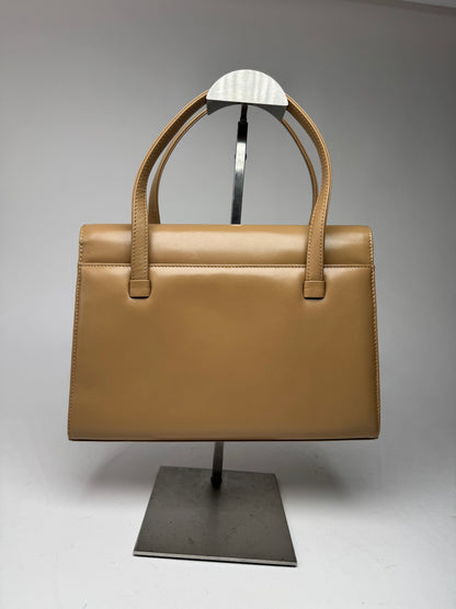 Vintage Givenchy 4G leather Bag caramel Brown