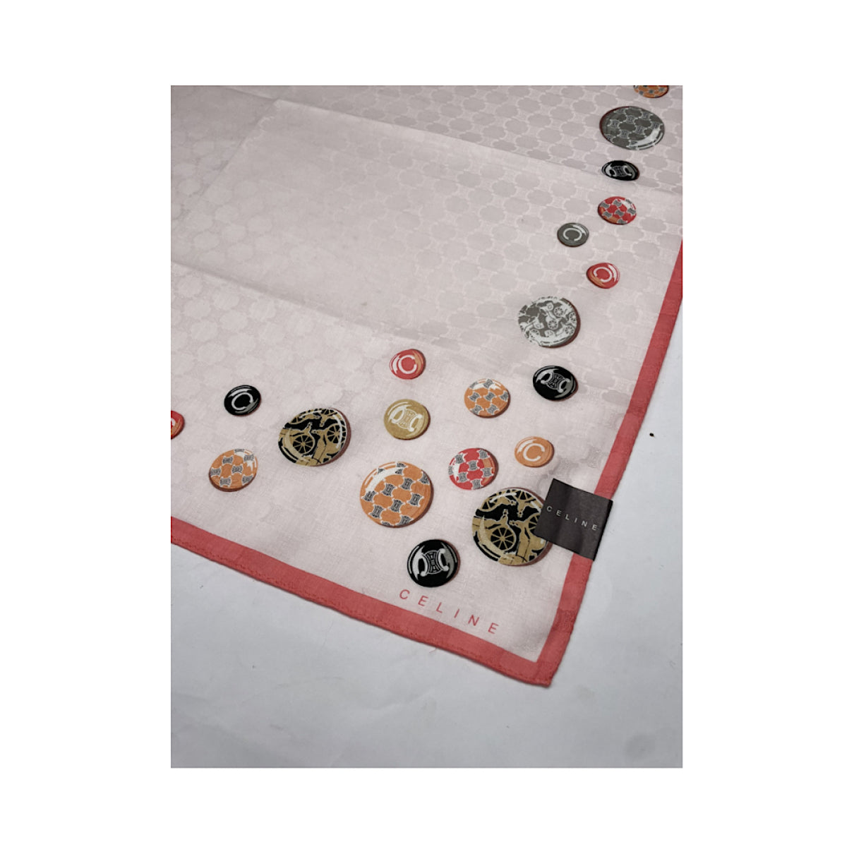 Celine Silk Handkerchief image 2