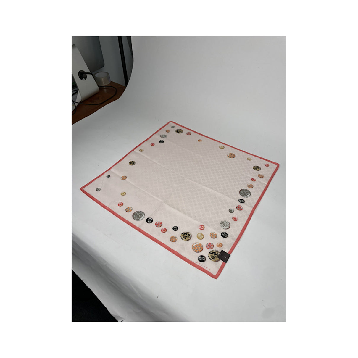 Celine Silk Handkerchief image 3