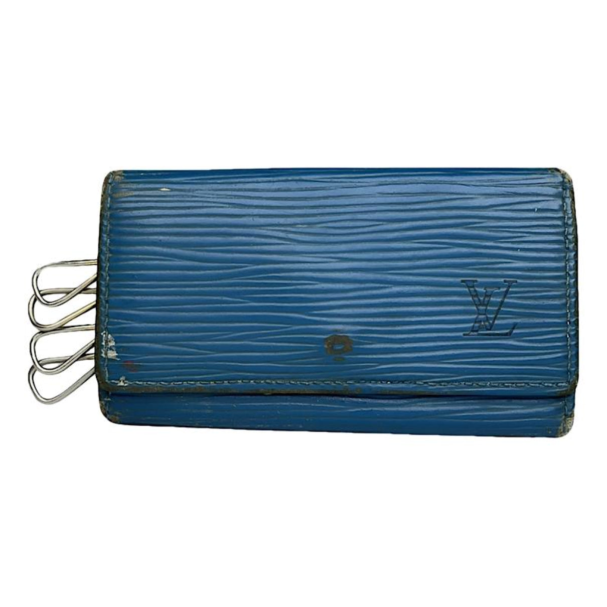 Louis Vuitton Lockme Blue Leather Purse image 1