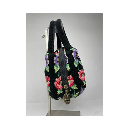 Non Signé / Unsigned Multicolour Cotton Handbag image 3