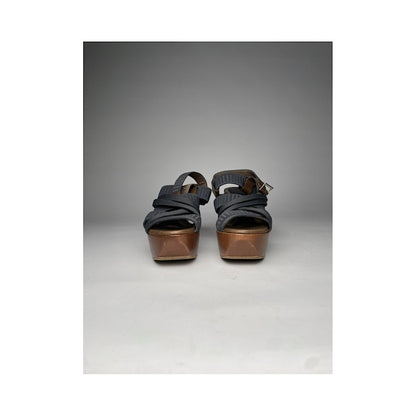 Marni Black Leather Mules & Clog image 3