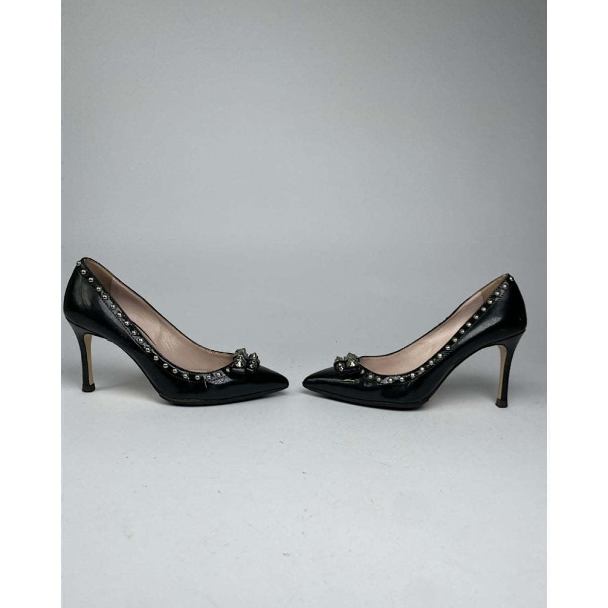 Miu Miu Black Patent Leather Heel image 2