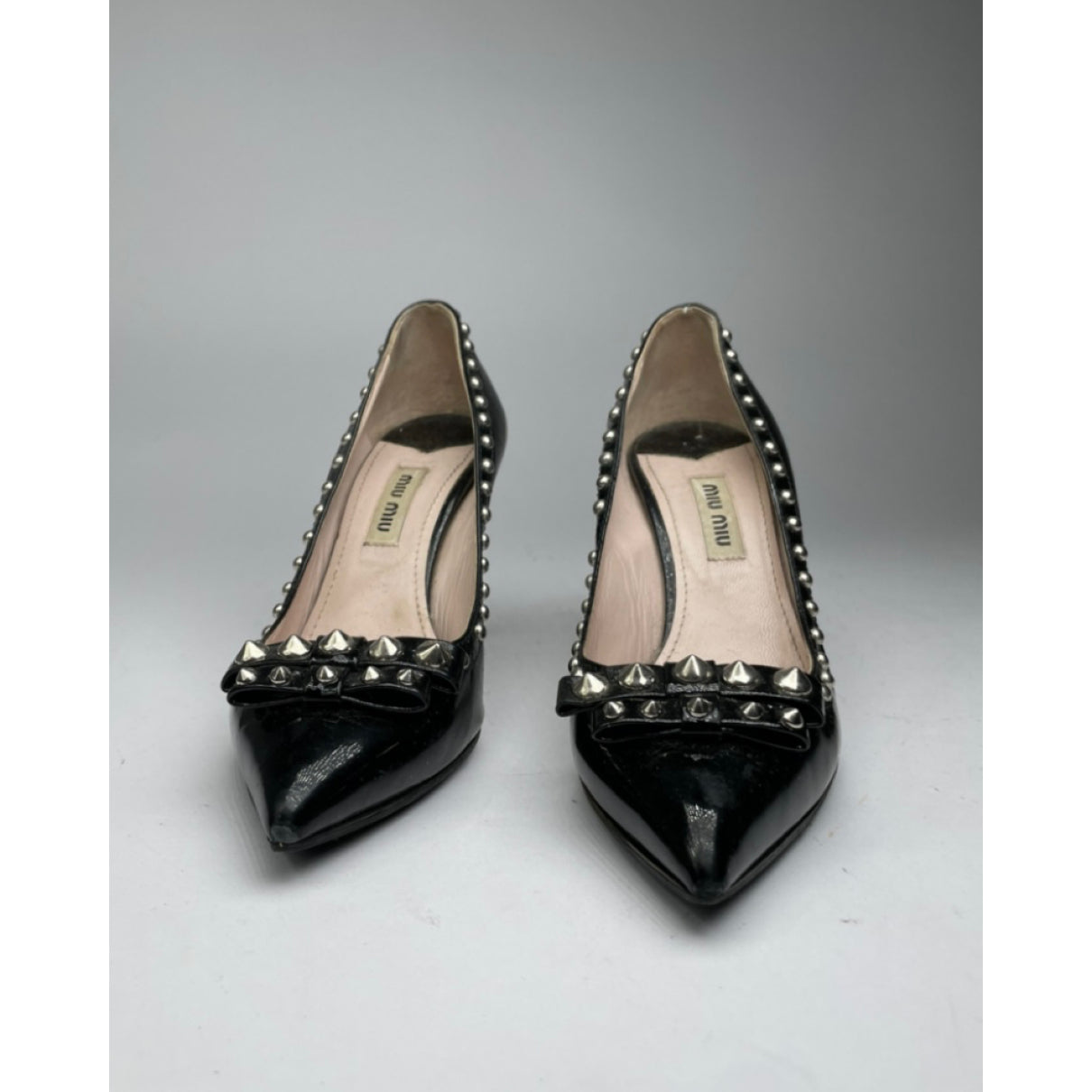 Miu Miu Black Patent Leather Heel image 4