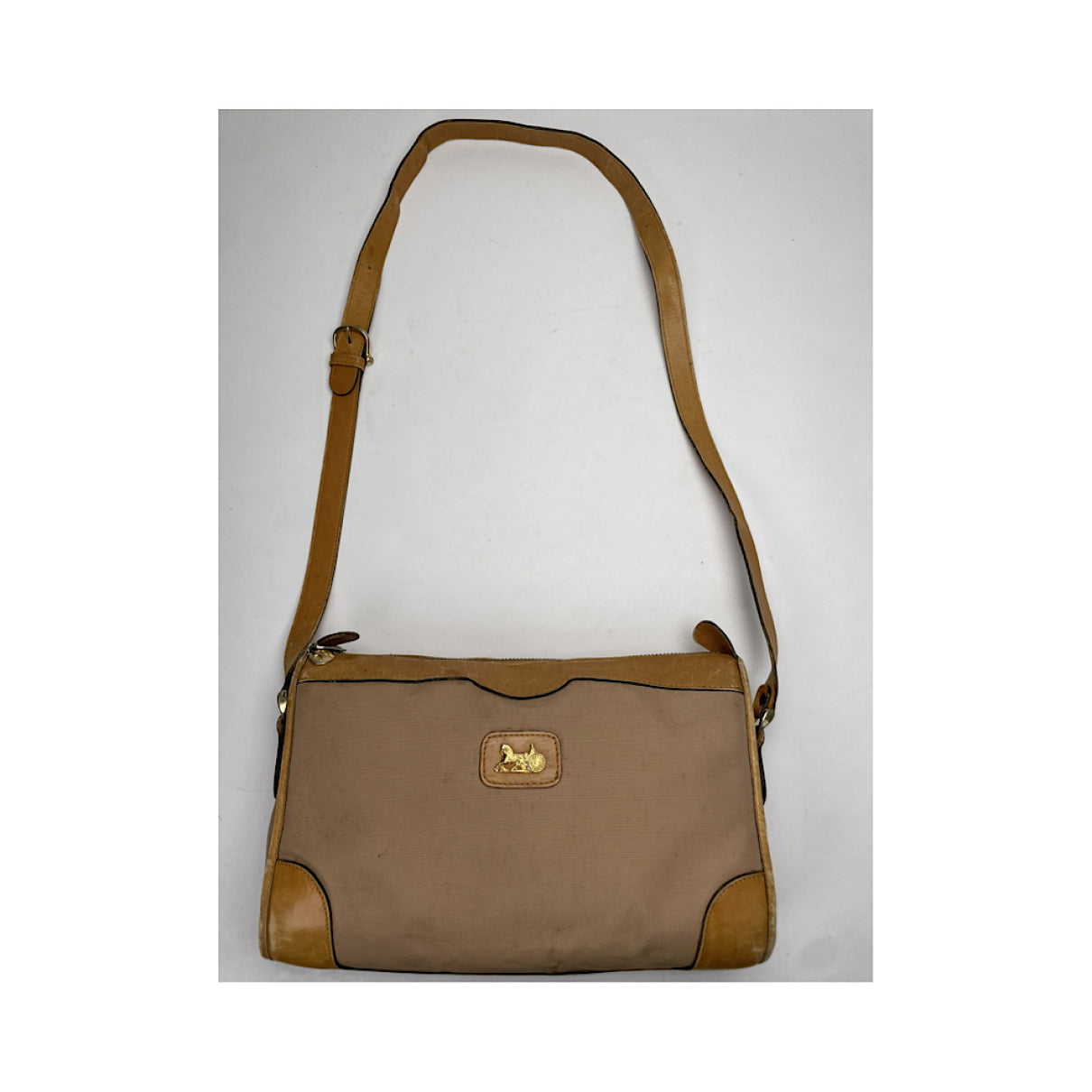 Celine Tabou Beige Leather Handbag image 2
