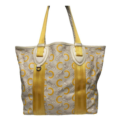 Celine SAC SEAU White Leather Handbag image 1