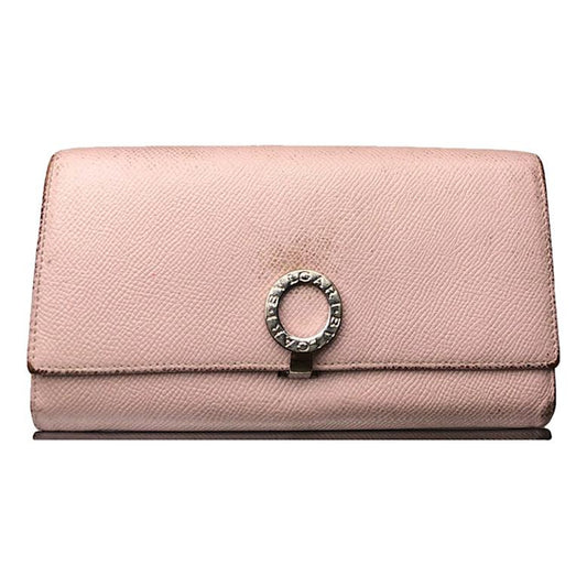Bvlgari Serpenti Pink Leather Wallet image 1