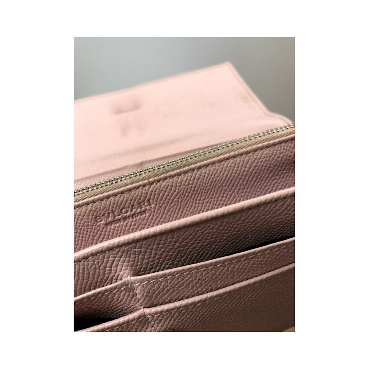 Bvlgari Serpenti Pink Leather Wallet image 4