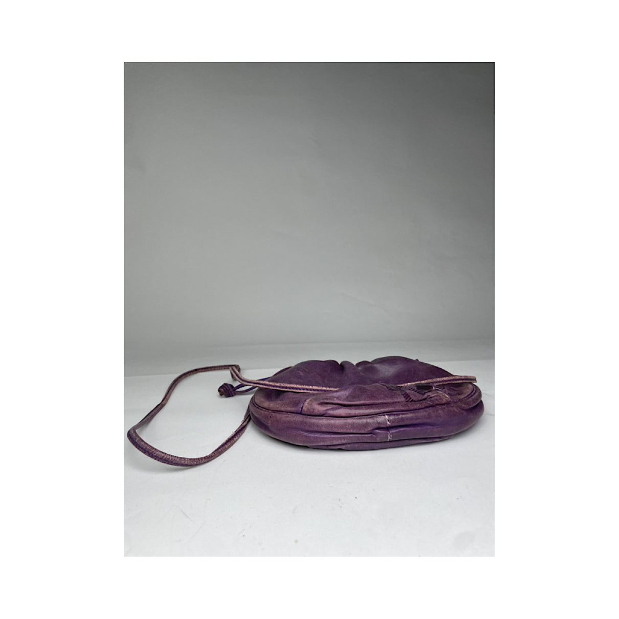 Loewe Flamenco Purple Leather Handbag image 4