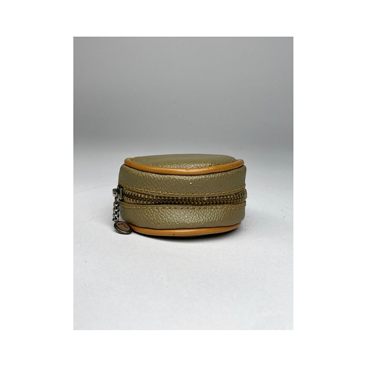 Trussardi Grey Leather Purse image 3