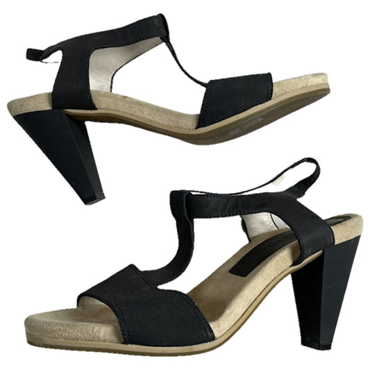 Jil Sander Black Leather Heel image 1