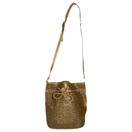 Celine SAC SEAU Brown Leather Handbag image 1