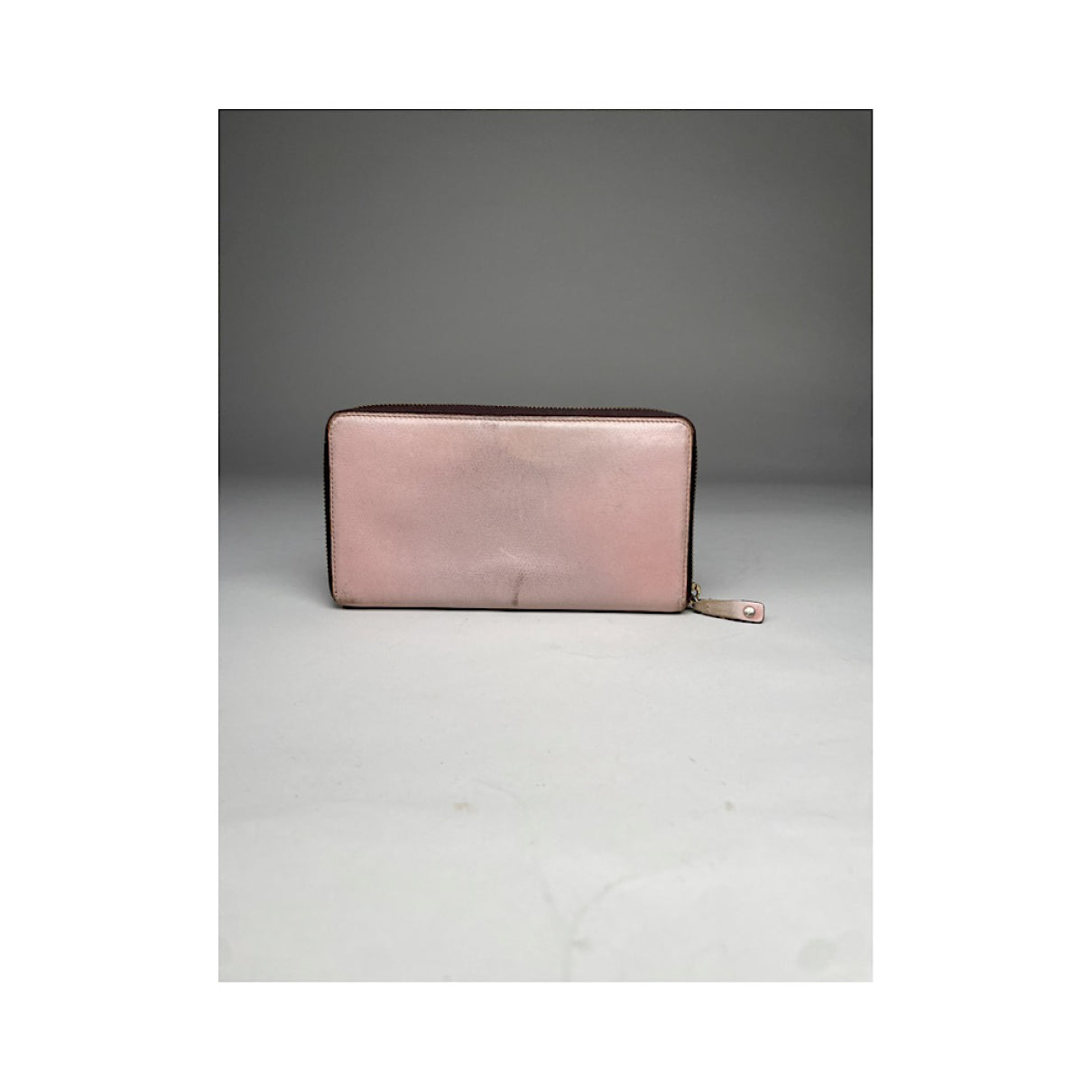 Loewe Puzzle Pink Leather Wallet image 2