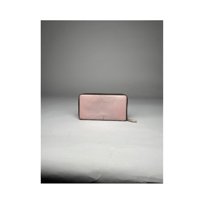 Loewe Puzzle Pink Leather Wallet image 3