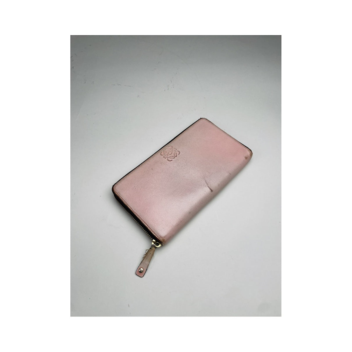 Loewe Puzzle Pink Leather Wallet image 4
