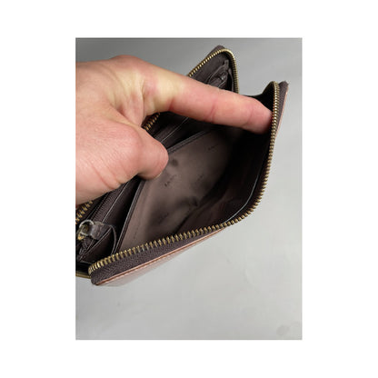 Loewe Puzzle Pink Leather Wallet image 5