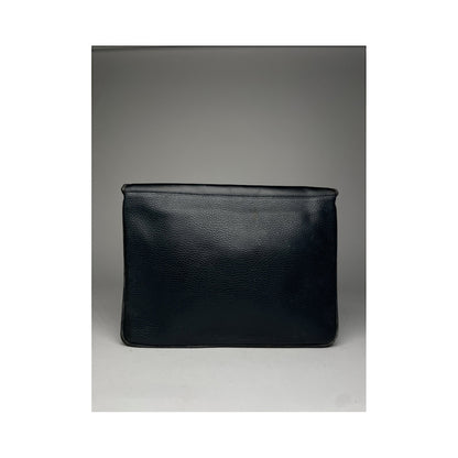 Burberry Black Leather Clutch Bag image 2