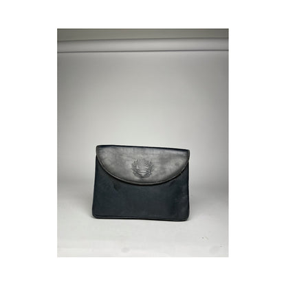 Burberry Black Leather Clutch Bag image 5