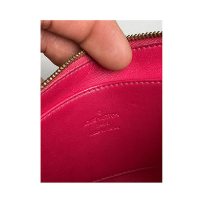 Louis Vuitton Shirley Red Leather Clutch Bag image 2