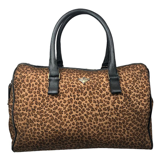 Bottega Veneta Roma Brown Polyester Handbag image 1