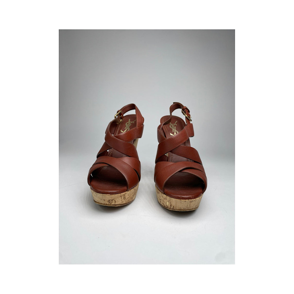 Yves Saint Laurent Red Leather Heel image 4