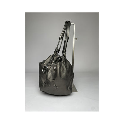 Loewe Puzzle  Silver Leather Handbag image 2