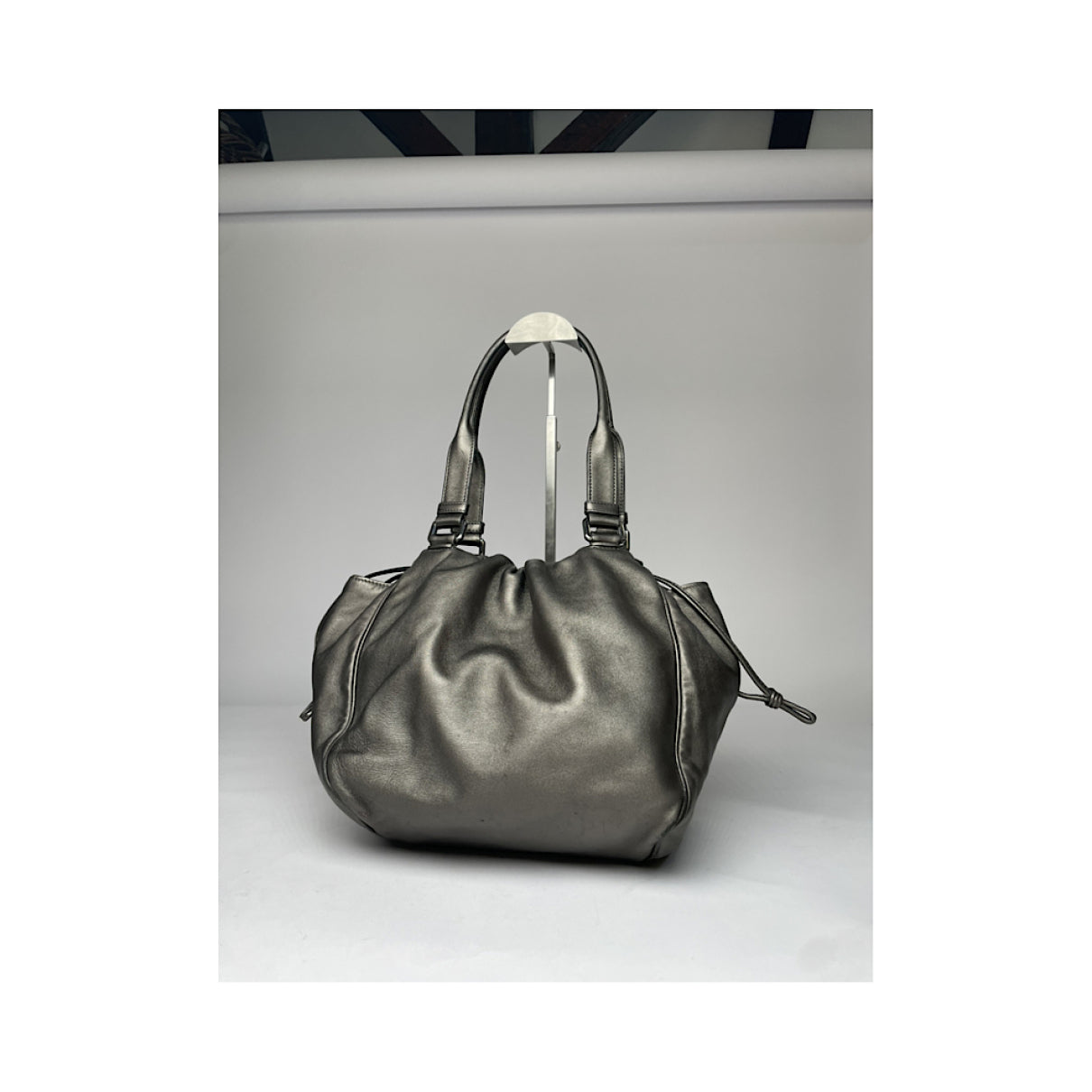 Loewe Puzzle  Silver Leather Handbag image 5