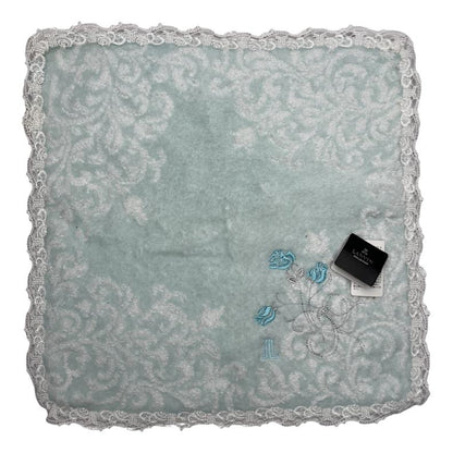 Lanvin Blue Cotton Scarf image 1