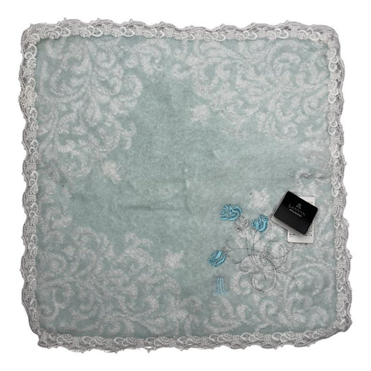 Lanvin Blue Cotton Scarf image 1