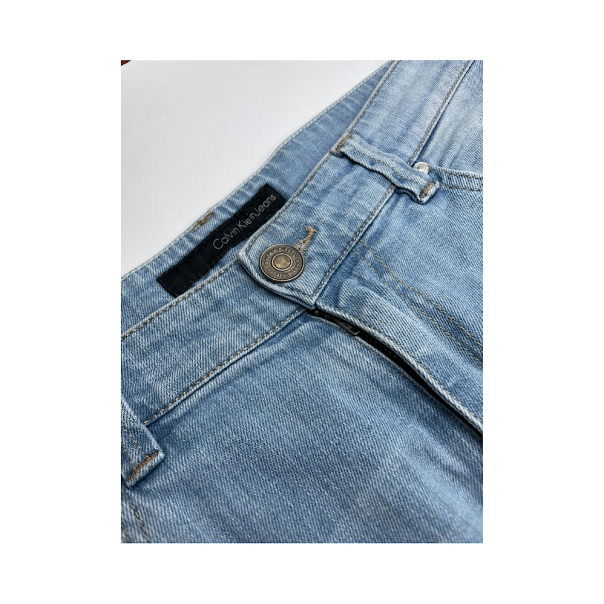 CALVIN KLEIN JEANS Blue Cotton Jean image 5