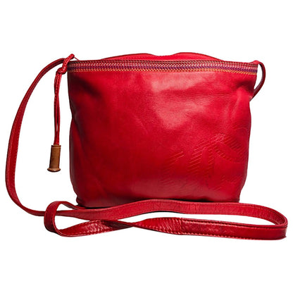 Loewe Flamenco Red Leather Handbag image 1