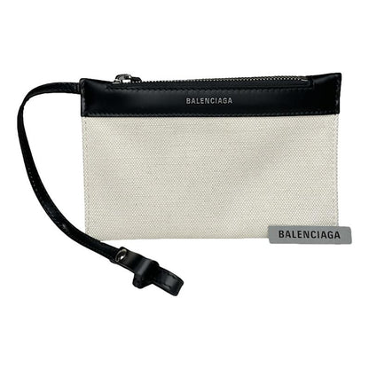 Balenciaga Black Leather Clutch Bag image 1
