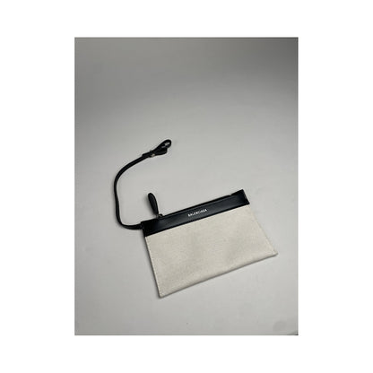 Balenciaga Black Leather Clutch Bag image 3